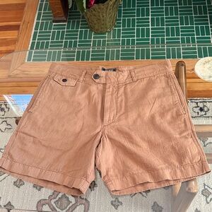 Todd Snyder Men's Copper 7” Hudson Shorts - Size 31